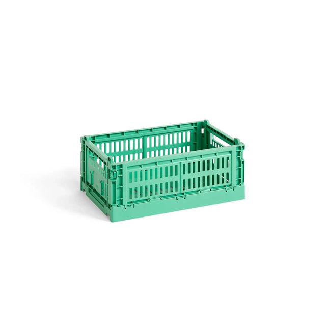 Aufbewahrungsbox Colour Crate Small, Dark Mint - HAY - DesignWe.Love