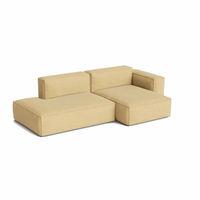 HAY Mags Soft 2,5-Sitzer Sofa mit abnehmbarem Bezug, Kombination 3 rechts, Bezug Yuma 833