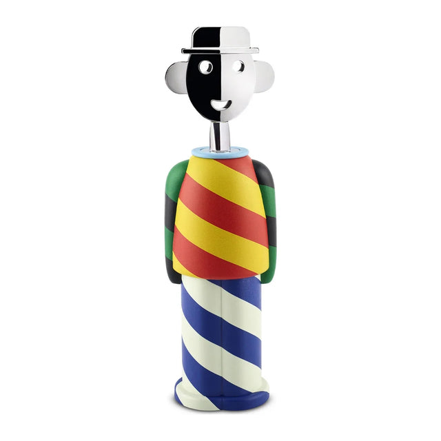 Alessi Korkenzieher Alessandro M. Dekor Twirl, Capsule Edition 2026, Design Alessandro Mendini