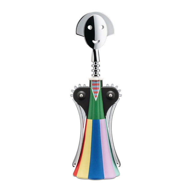 Alessi Korkenzieher Anna G. Dekor Parade von Arthur Arbesser, Design Alessandro Mendini