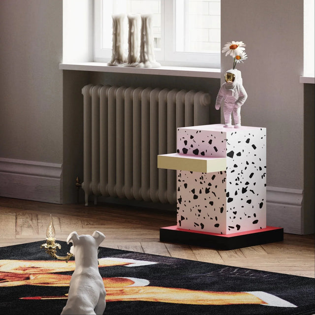 Seletti Super Side Table Memphis Beistelltisch Terrazzo – Detailansicht – DesignWe.Love