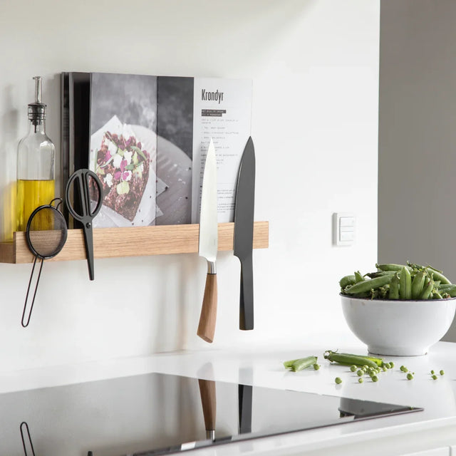 Magnet Shelf Magnetregal aus Eiche 60 cm Natur von EKTA Living im Wohnraum
