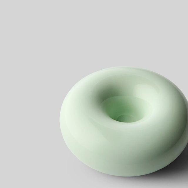 Kerzenhalter aus Keramik BOB Mint Grün Small - Studio About - DesignWe.Love