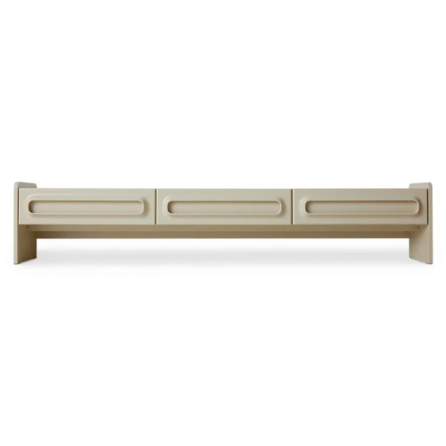 HKliving Space Lowboard 200 cm in Creme, Freisteller