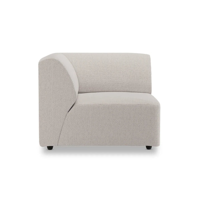 HKliving Jax Couch Modulsofa Ecke Links in Cosy Beige, Freisteller