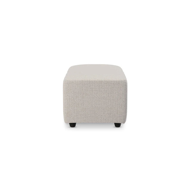 HKliving Jax Couch Modulsofa Hocker klein in Cosy Beige, Freisteller