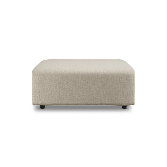 HKliving Jax Couch Modulsofa Hocker in Pure Ivory, Freisteller