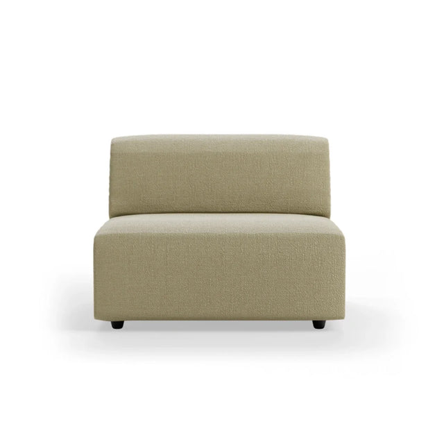 HKliving Jax Couch Modulsofa Mittelteil in Knotted Sage, Freisteller
