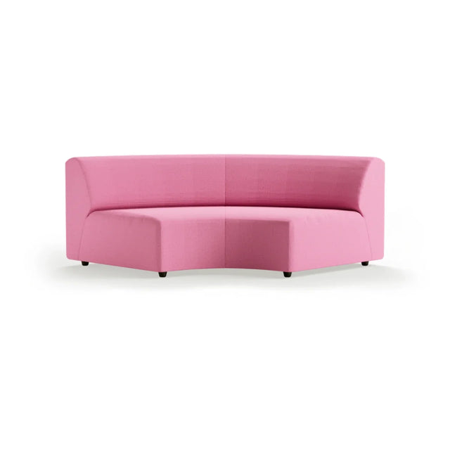 HKliving Jax Couch Modulsofa Rundung in Cotton Candy, Freisteller