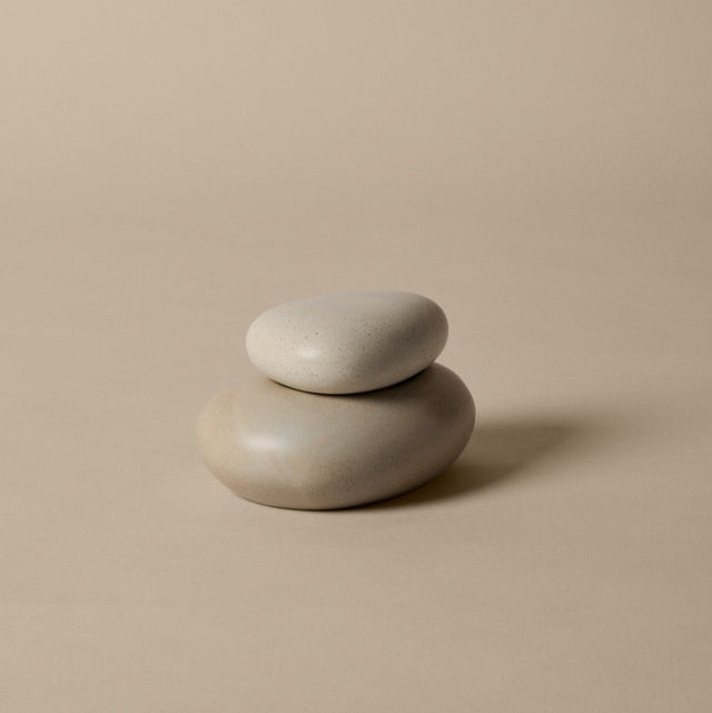 ferm LIVING Pebble Box Medium als Aufbewahrungsdose im Bad