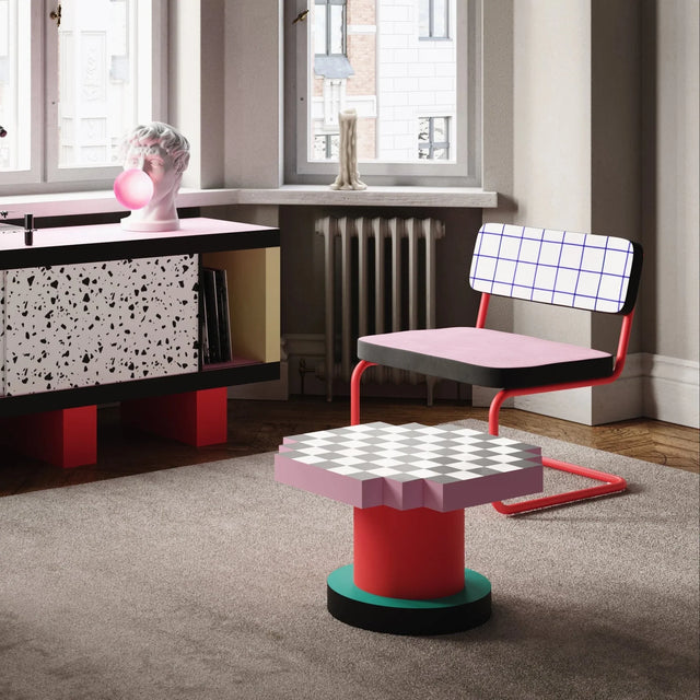 Seletti Super-Loungechair Memphis Sessel Terrazzo – Detailansicht – DesignWe.Love
