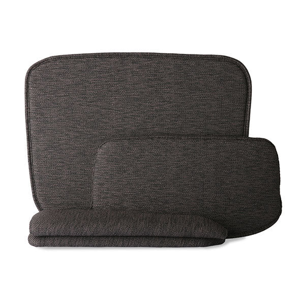 Sitzbezug für Wire Chair mit Armlehnen Dark Grey - HK Living - DesignWe.Love