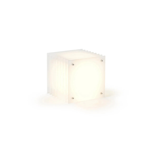 Tischleuchte Lop Square Small Milky - Bang - DesignWe.Love