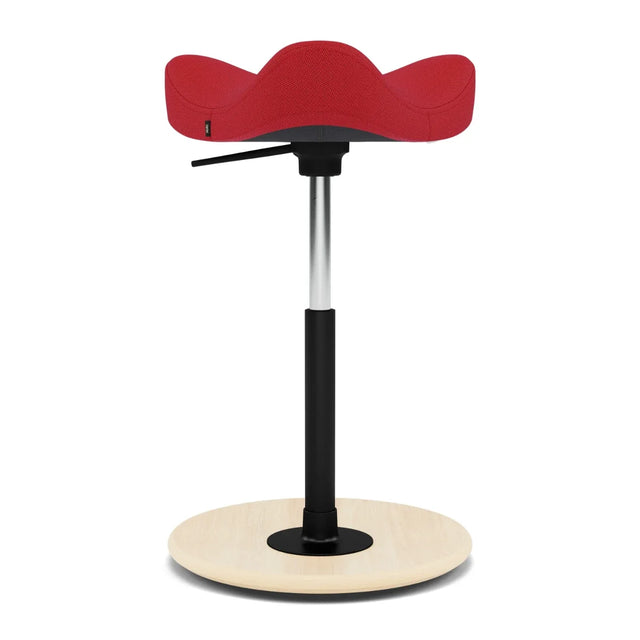 Varier Move Compact Sattelhocker, Holzbasis Natur, Bezug Tonal 64208, Packshot