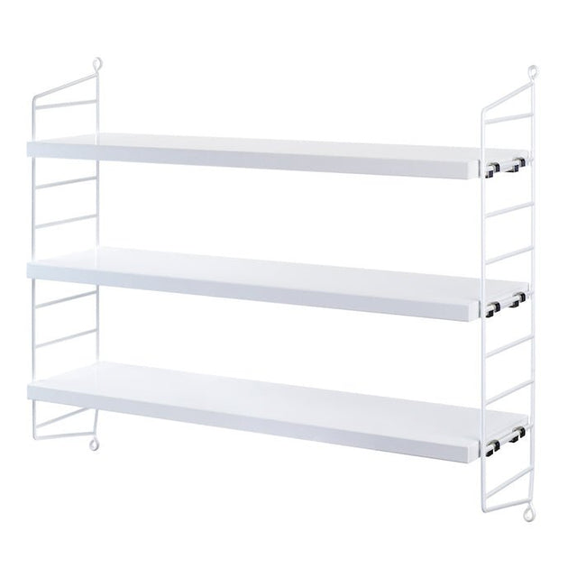 String Pocket Wandregal Weiss - String Furniture - DesignWe.Love