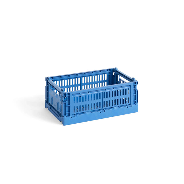 Aufbewahrungsbox Colour Crate Small, Electric Blue - HAY - DesignWe.Love