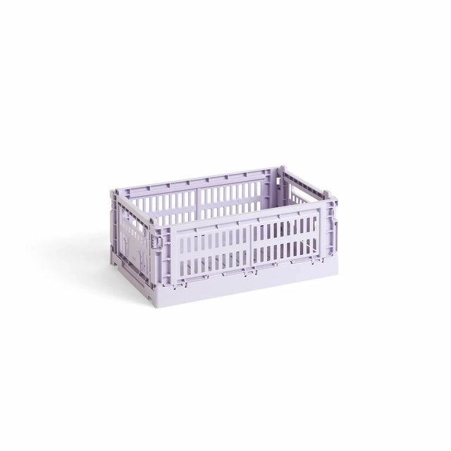 HAY Colour Crate Small (S) Aufbewahrungsbox in Lavender (Lavendel) – DesignWe.Love
