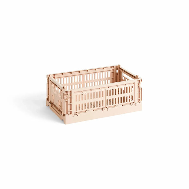 HAY Colour Crate Small (S) Aufbewahrungsbox in Powder (Puderrosa) – DesignWe.Love