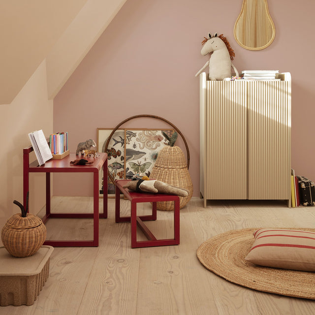 Sitzbank für Kinder Little Architect Rot - ferm LIVING