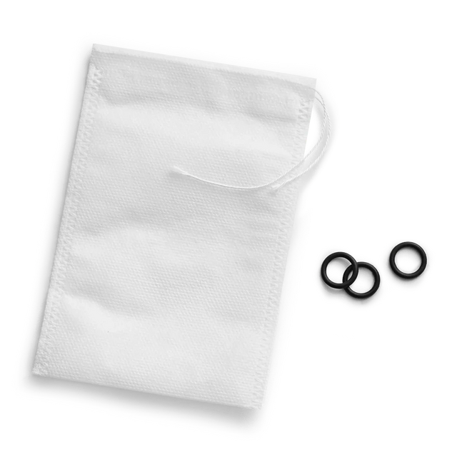 Aarke Dichtungsring-Set im Stoffbeutel – originale Ersatzteile für Aarke Wassersprudler kaufen bei designwe.love