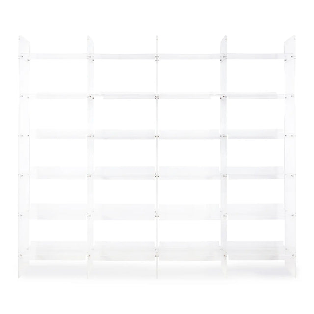 Acrylic Cabinet HKliving 240 cm Clear – großes transparentes Acrylglas Regal