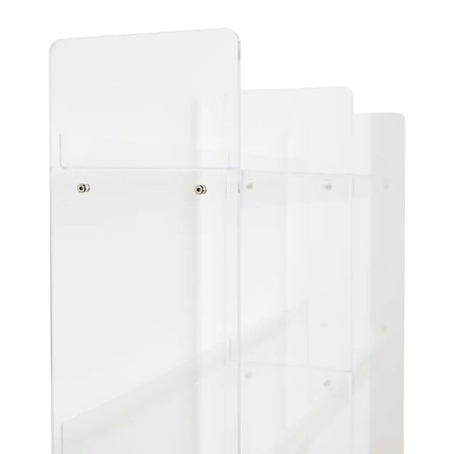 Acrylic Cabinet HKliving Transparent Detail – Regal aus Acrylglas