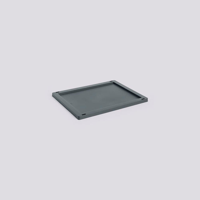 HAY Colour Crate Deckel Medium in Charcoal (Kohlegrau) für die Colour Crate M – DesignWe.Love