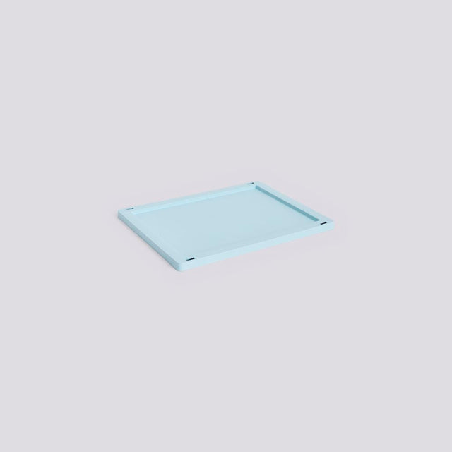 HAY Colour Crate Deckel Medium in Soft Blue (Hellblau) für die Colour Crate M – DesignWe.Love