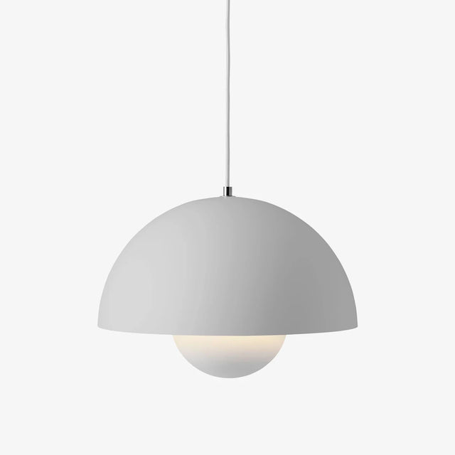 Flowerpot VP7 Pendelleuchte Matt Light Grey Ø 37 cm von &Tradition – Packshot