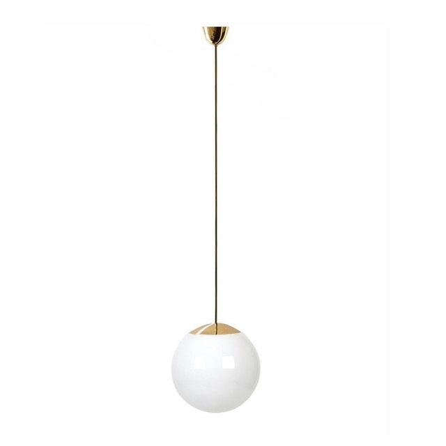 HL 99 Pendelleuchte mit Opalkugel Messing - Tecnolumen - DesignWe.Love