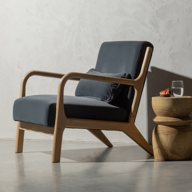 Hocker Bikkel Holz 40x ø28cm - Woood - DesignWe.Love