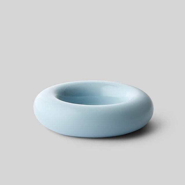 Kerzenhalter aus Keramik BOB Light Blue Large - Studio About - DesignWe.Love