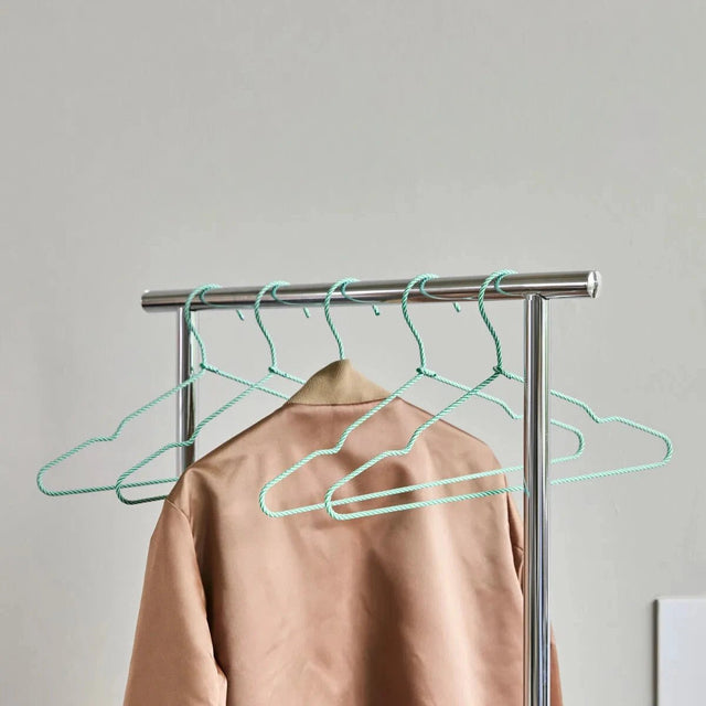 Kleiderbügel Wire Gruen 6er Set - House Doctor - DesignWe.Love