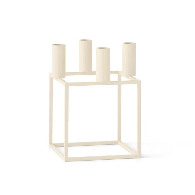 Kubus 4 Kerzenhalter in Ivory von Audo (By Lassen)