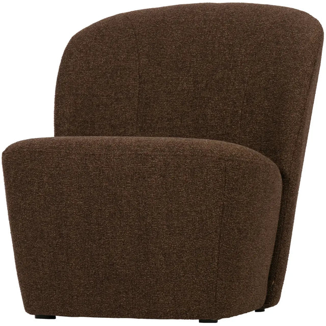 Lofty Sessel Braun Melange von VT Wonen