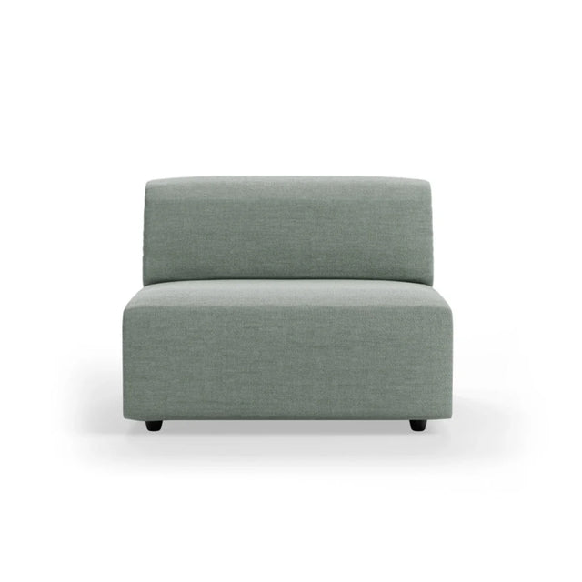 HKliving Jax Couch Modulsofa Mittelteil in Dallas Breeze, Freisteller
