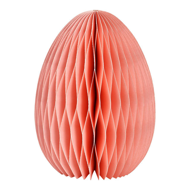 Osterei Papier Rosa medium Honeycomb - DesignWe.Love