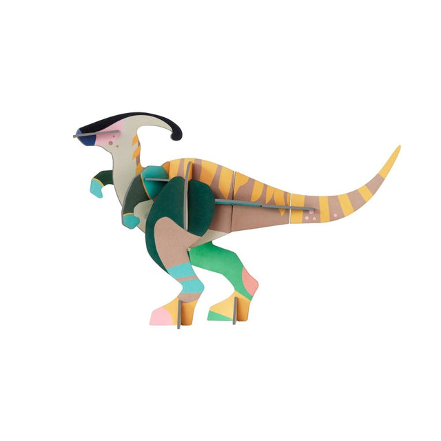 Parasaul Dino 3D - Pappmodell aus Recyclingkarton - Studio Roof - DesignWe.Love