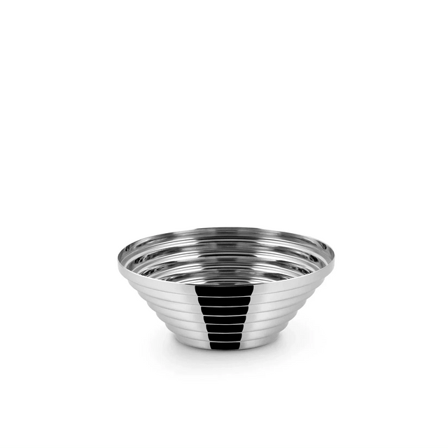 Alessi Maya Obstschale aus Edelstahl Ø 20 cm, Obstkorb und Brotkorb