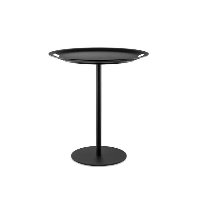Alessi Op-La Tablett-Tisch in Schwarz, Beistelltisch von Jasper Morrison