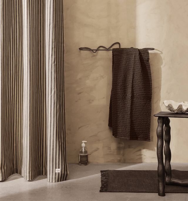 Teppich Melange Rug Chocolate - ferm LIVING - DesignWe.Love