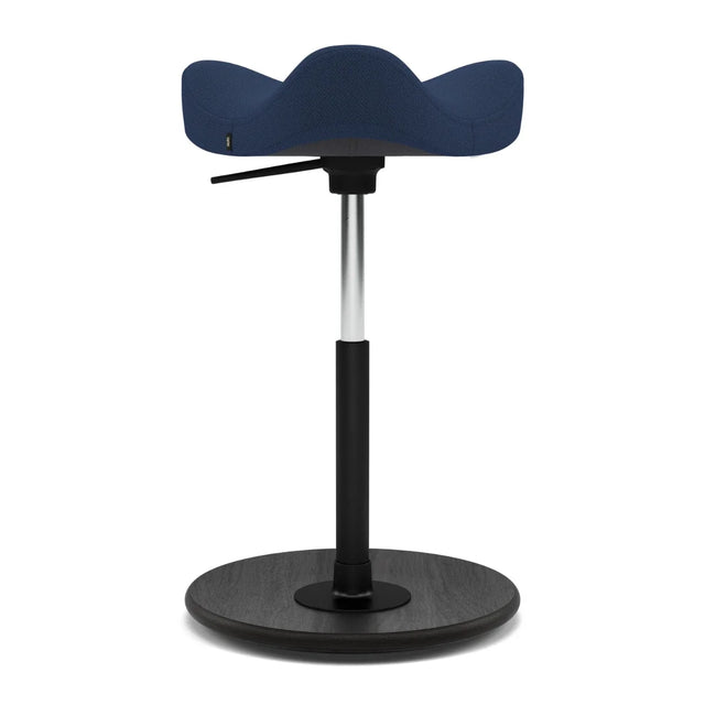 Varier Move Compact Sattelhocker, Holzbasis Schwarz, Bezug Tonal 66286, Packshot